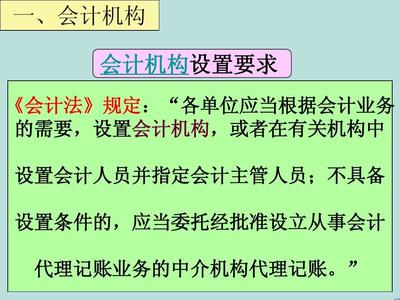 第四节__会计机构和会计人员